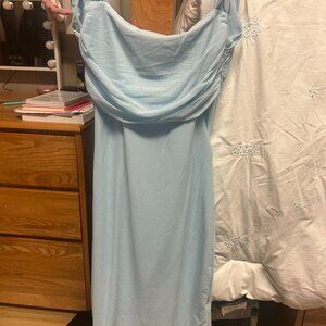 Beginning Boutique Light Blue Mini dress